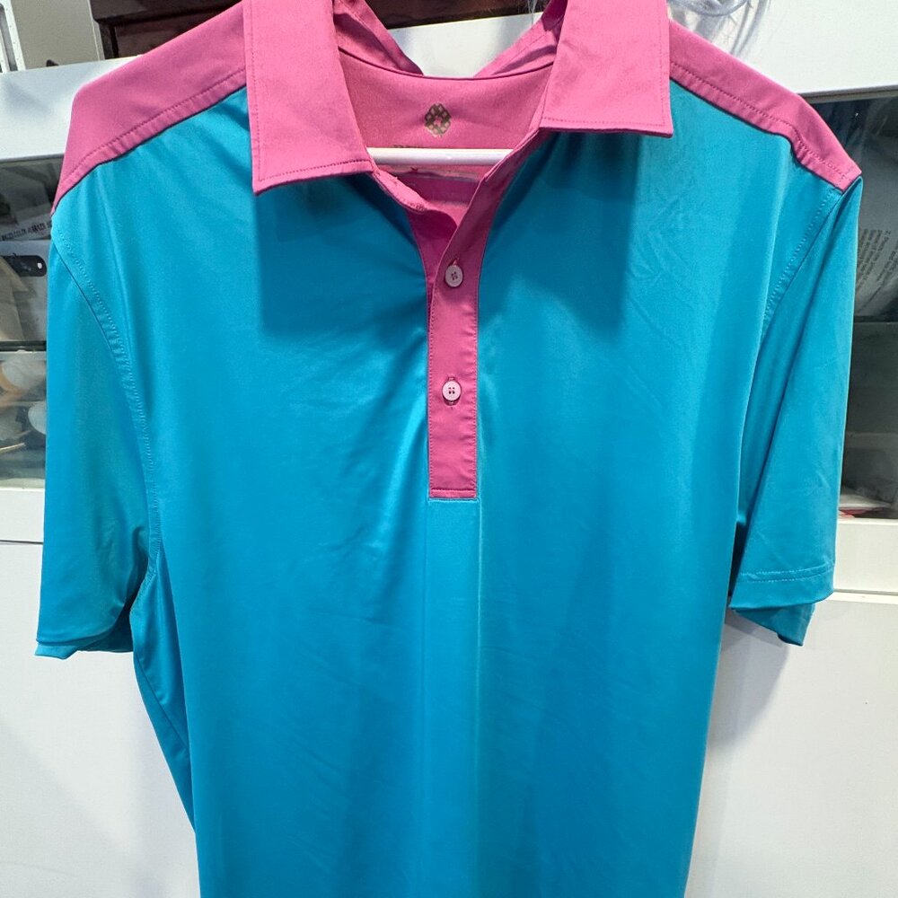BETENLY (PAUL)  GOLF- POLO SHIRT - MEDIUM-COLORFUL